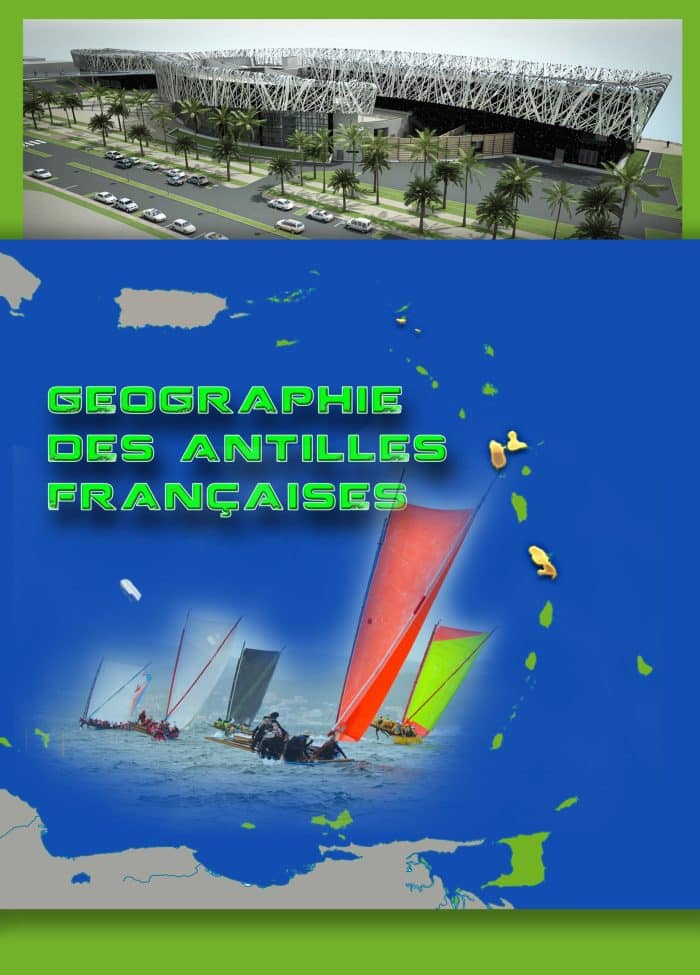 Couverture du Livre Géographie Martinique Guadeloupe