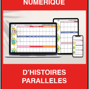 La frise élémentaire numérique d'histoire parallèle cycle 3 collège