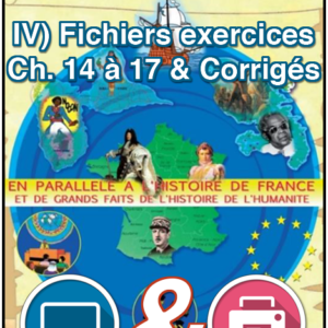 Exercice du livre d'histoire chapitre 4