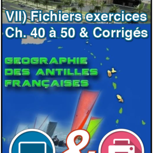 Exercices du livre de géographie chapitre 7