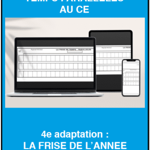 La frise numérique de temps paralleles au CE : la frise de l'année