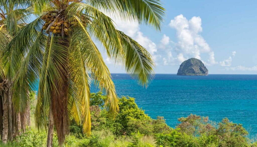 Une image du diamant en Martinique
