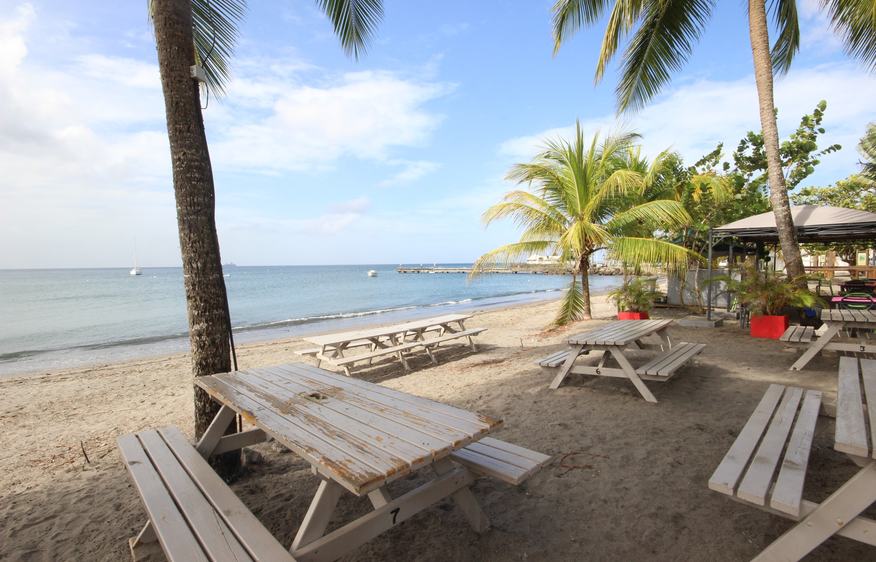 Plage du bourg de schoelcher